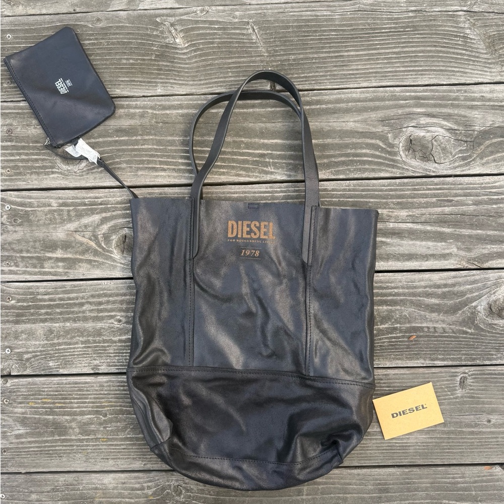 NWT Diesel Leather tote